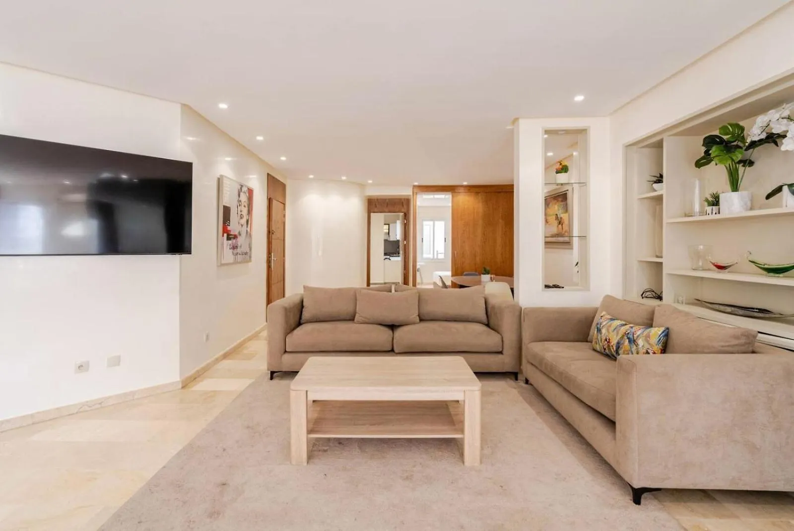 The Metropolitan 3 Chambres Best Location Casablanca Apartment